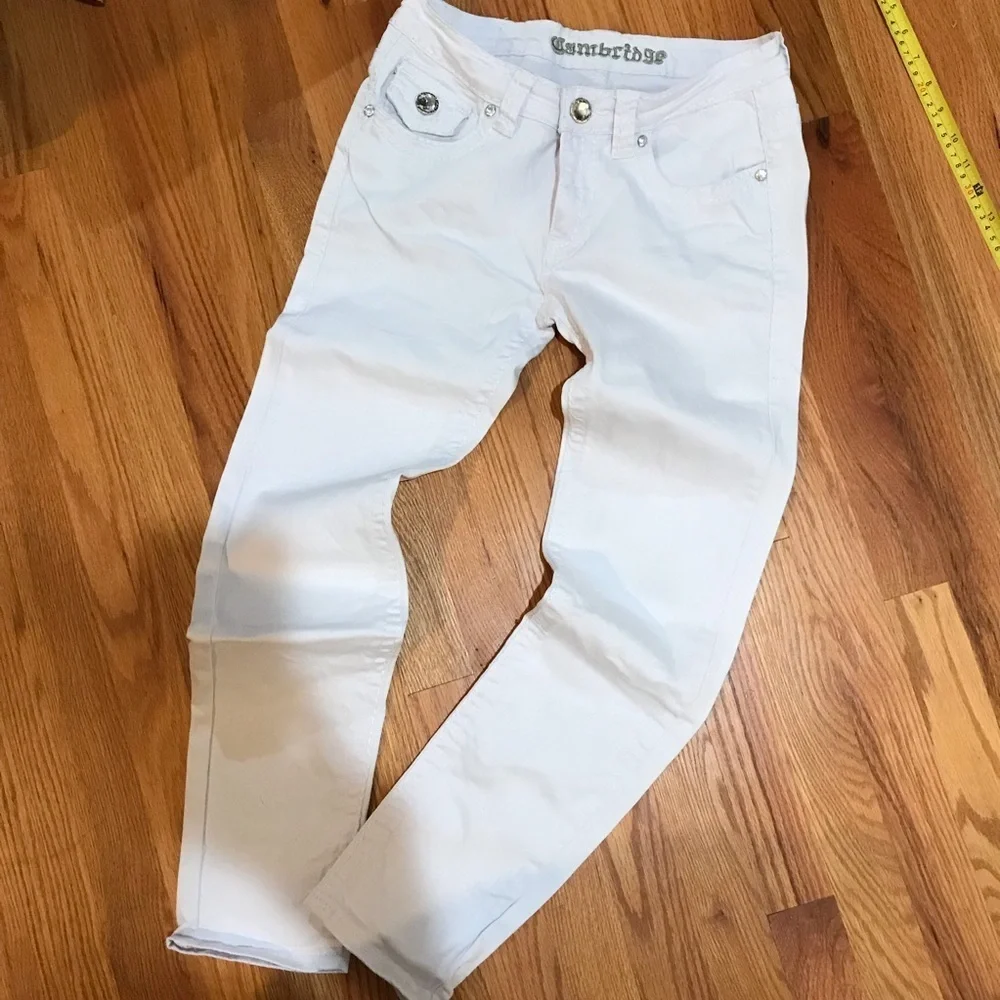 ▪️Cambridge White Stretch Jeans